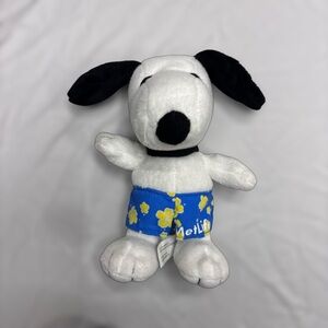 Surfer Snoopy MetLife Promotional Standing Plush Toy